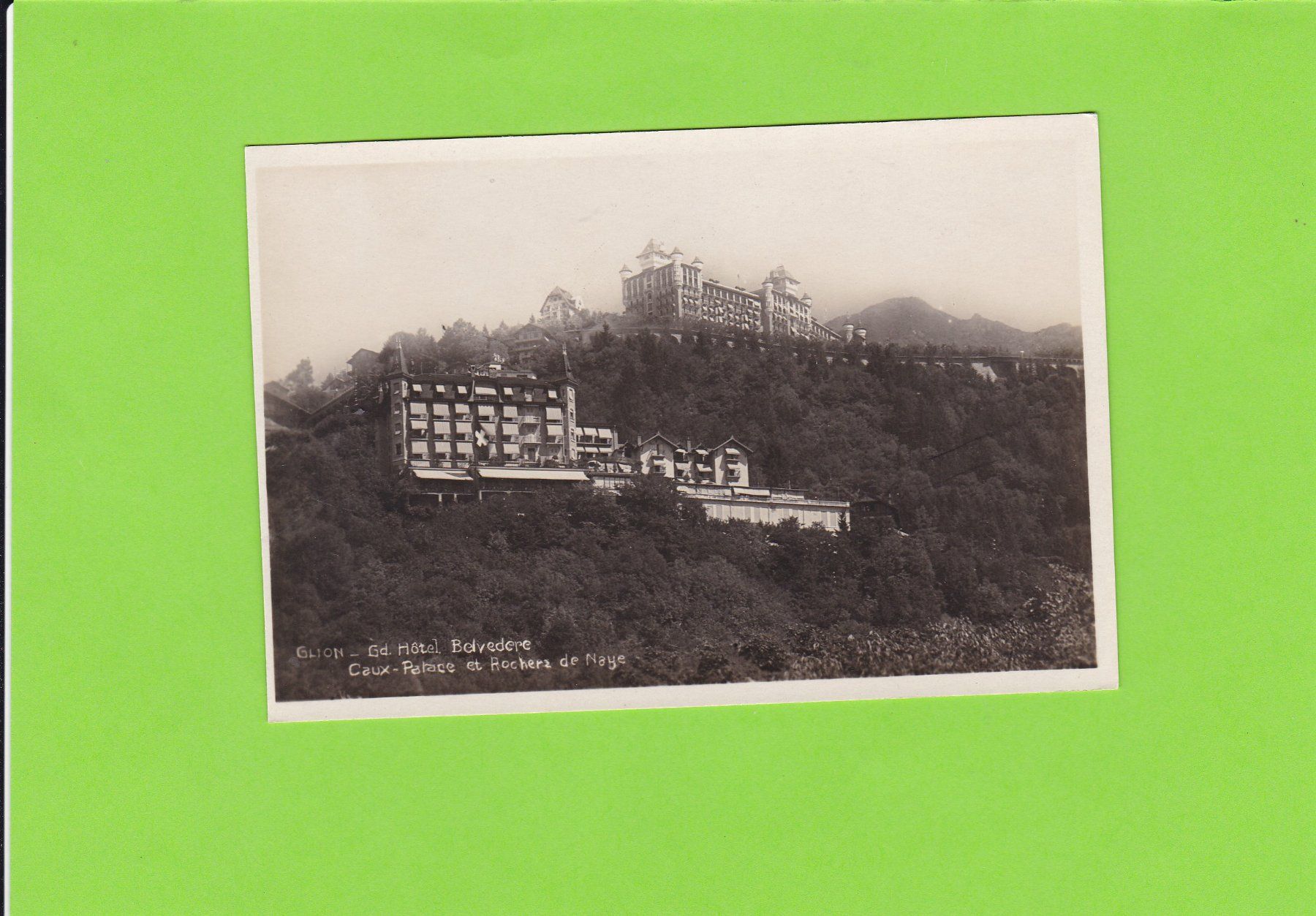 Cartoline postali: Caux-Palace – Usato da St. Peterzell venduto da neckertal