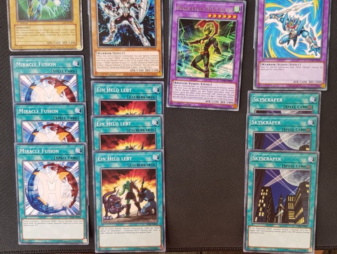 Yugioh Sammelbilder & Trading cards: Yugioh Helden Set – Gebraucht aus Opfikon von Steins_Siedlung 2