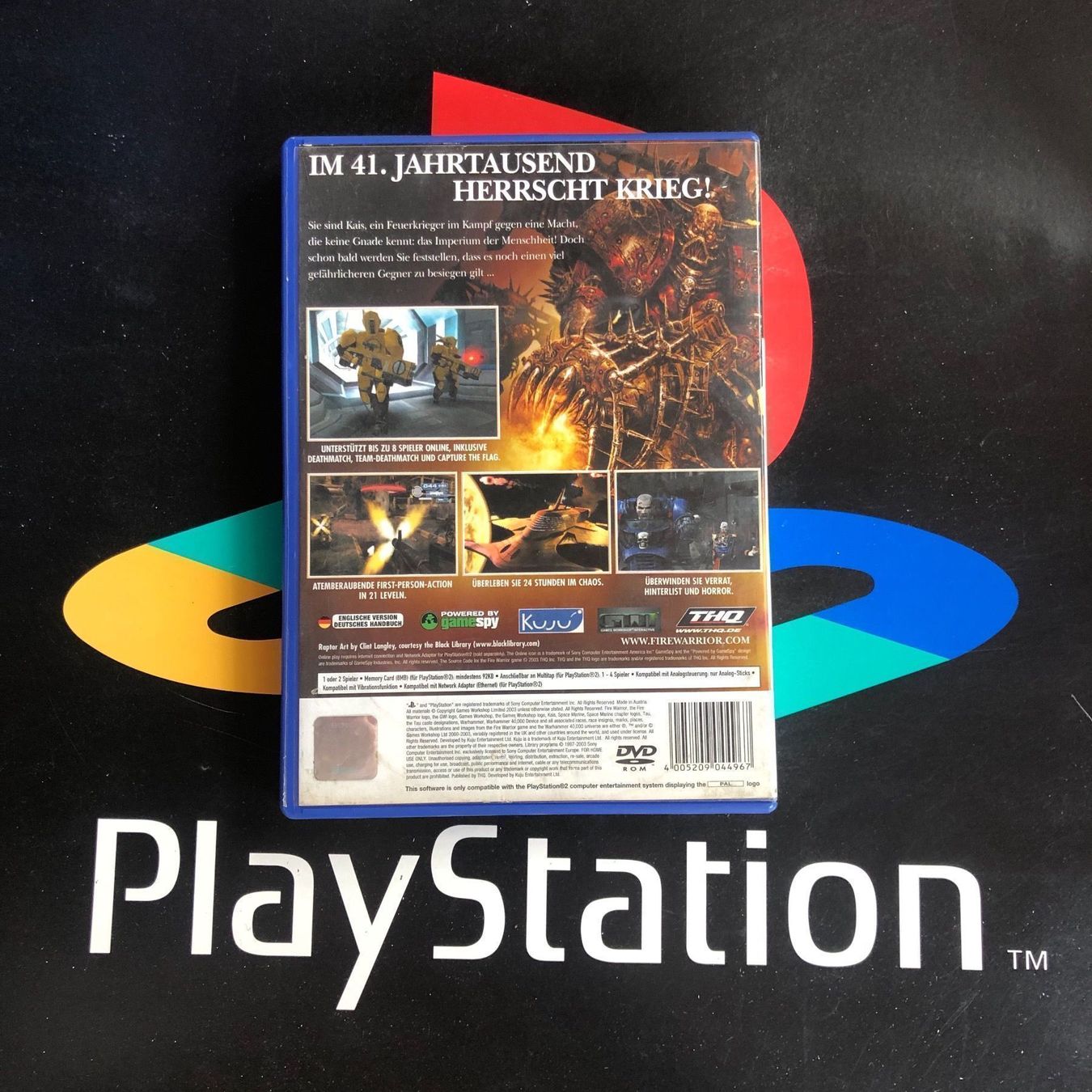 Sony Spiele: Warhammer 40.000 - Fire Warrior für PS2 – Gebraucht aus Kestenholz von Mad18 1