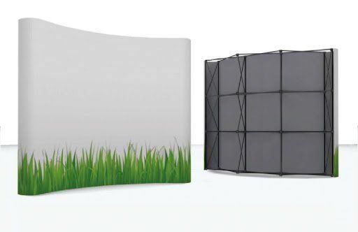 Tutti gli attrezzi: Messewand 3X3Meter gebogen Neu! – Nuovo (secondo la descrizione) da Goldach venduto da Top-Shops 4