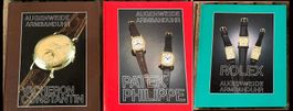 Rolex Patek Philippe Vacheron Constantin 3 Uhren Bücher Set