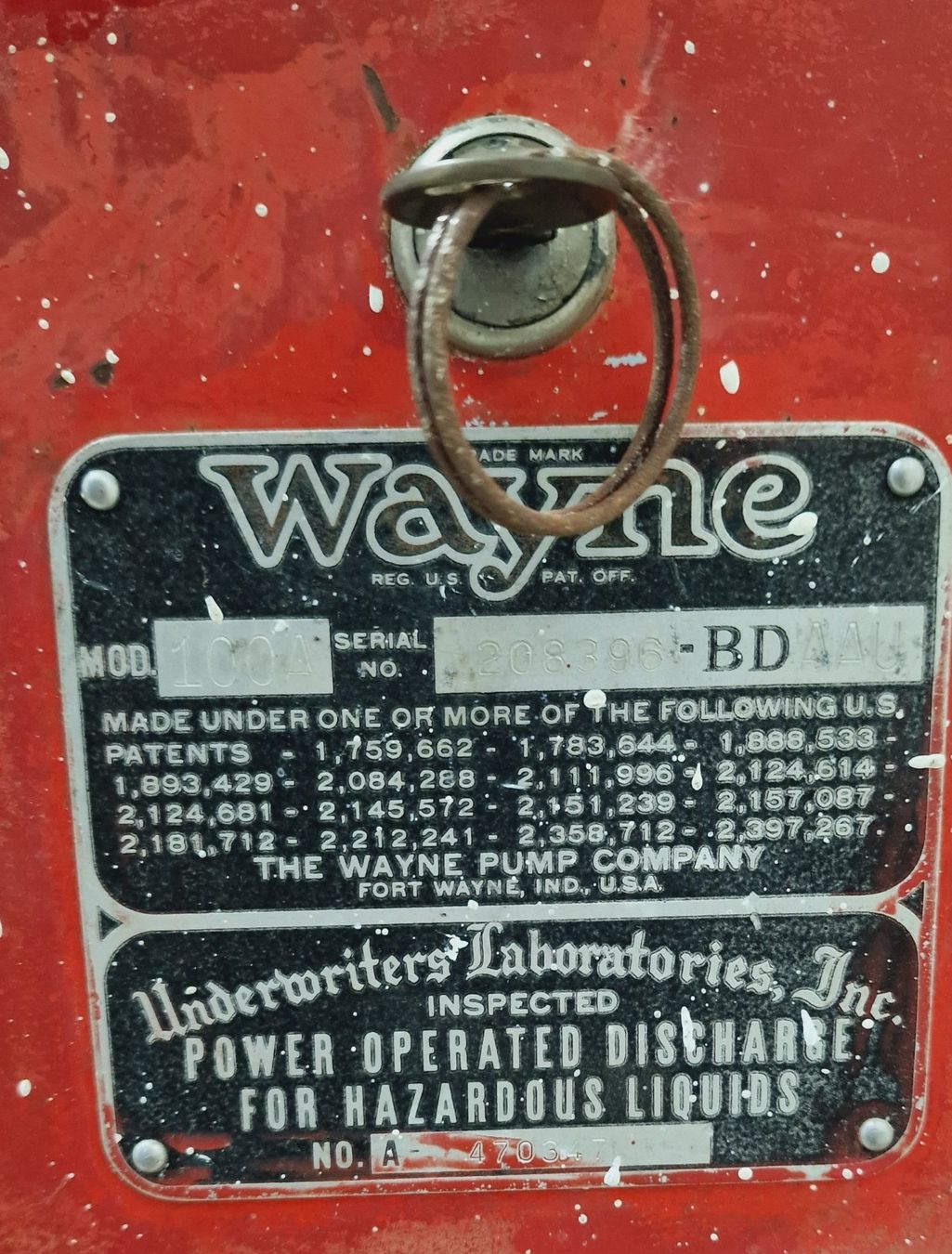 Altre raccolte & rarità: Tanksäule Wayne Modell 100A BD USA – Usato da Geroldswil venduto da jukeman 3