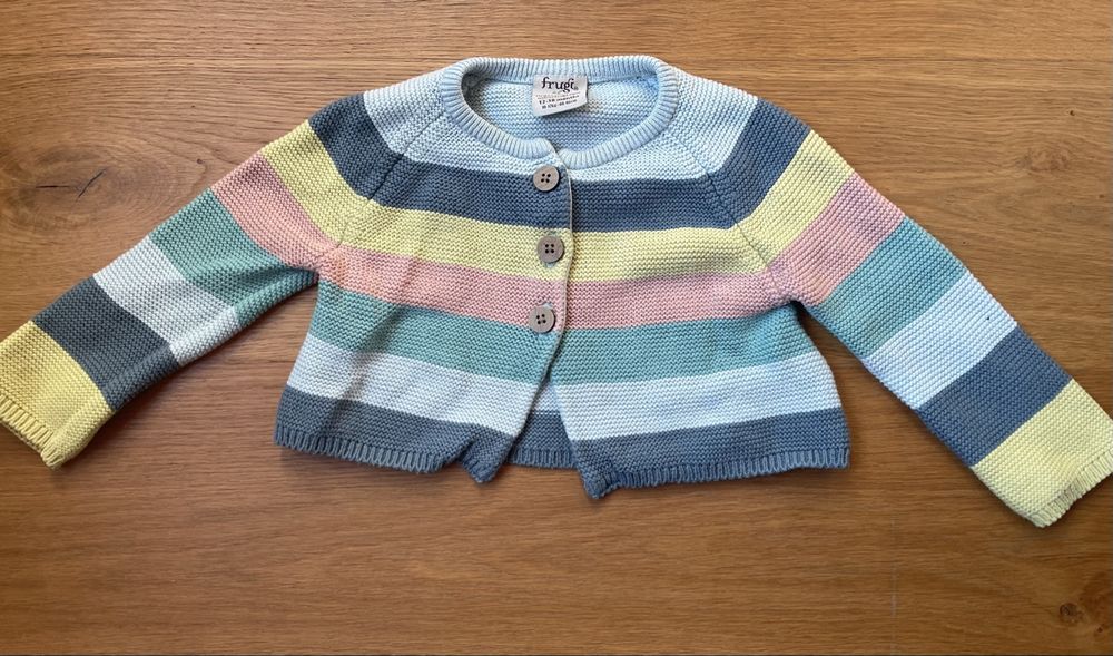 NAME IT Mädchen Strickjacke - Bio-Baumwolle Cardigan Für Kinder
