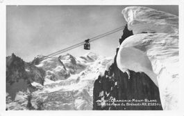 Chamonix mont blanc téléphérique brevent Gondelbahn