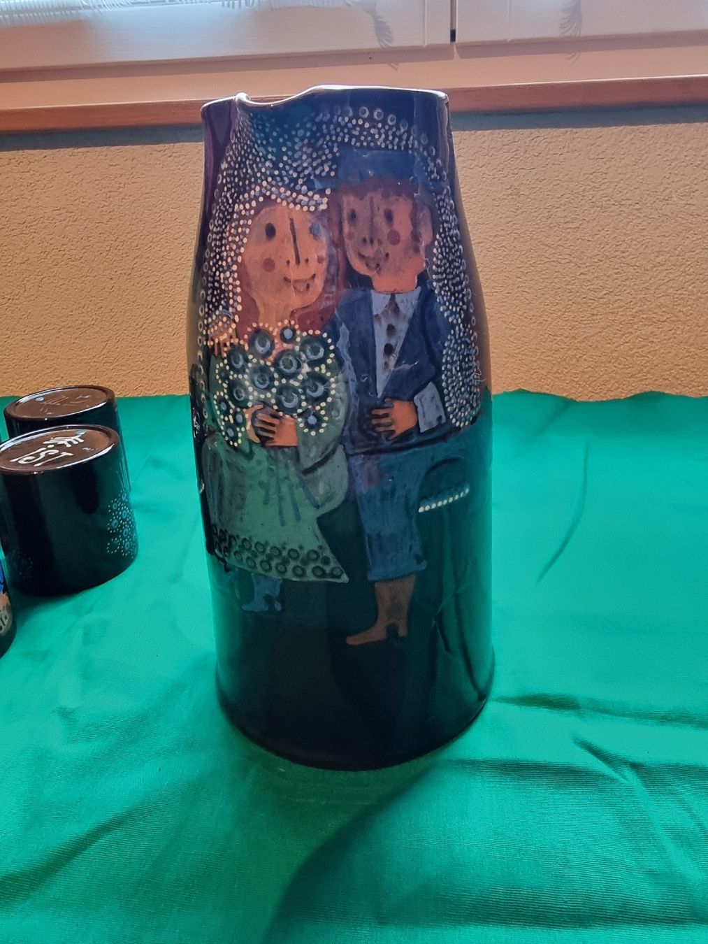Caraffe: Krug-Set, Ton, 7-teilig – Usato da Helgisried venduto da zuegli.24 1