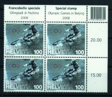 2008, Olympische Spiele Peking, Viererblöcke, Nr.1277 **
