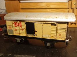 Bell Güterwagen Spur 0 aus Blech