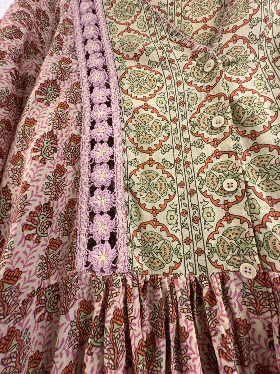 Zara Robes: Zara Maxi-Kleid mit Blumenmuster, indisch, XL, Mustermix – D'occasion à Rikon im Tösstal par miarosen 6