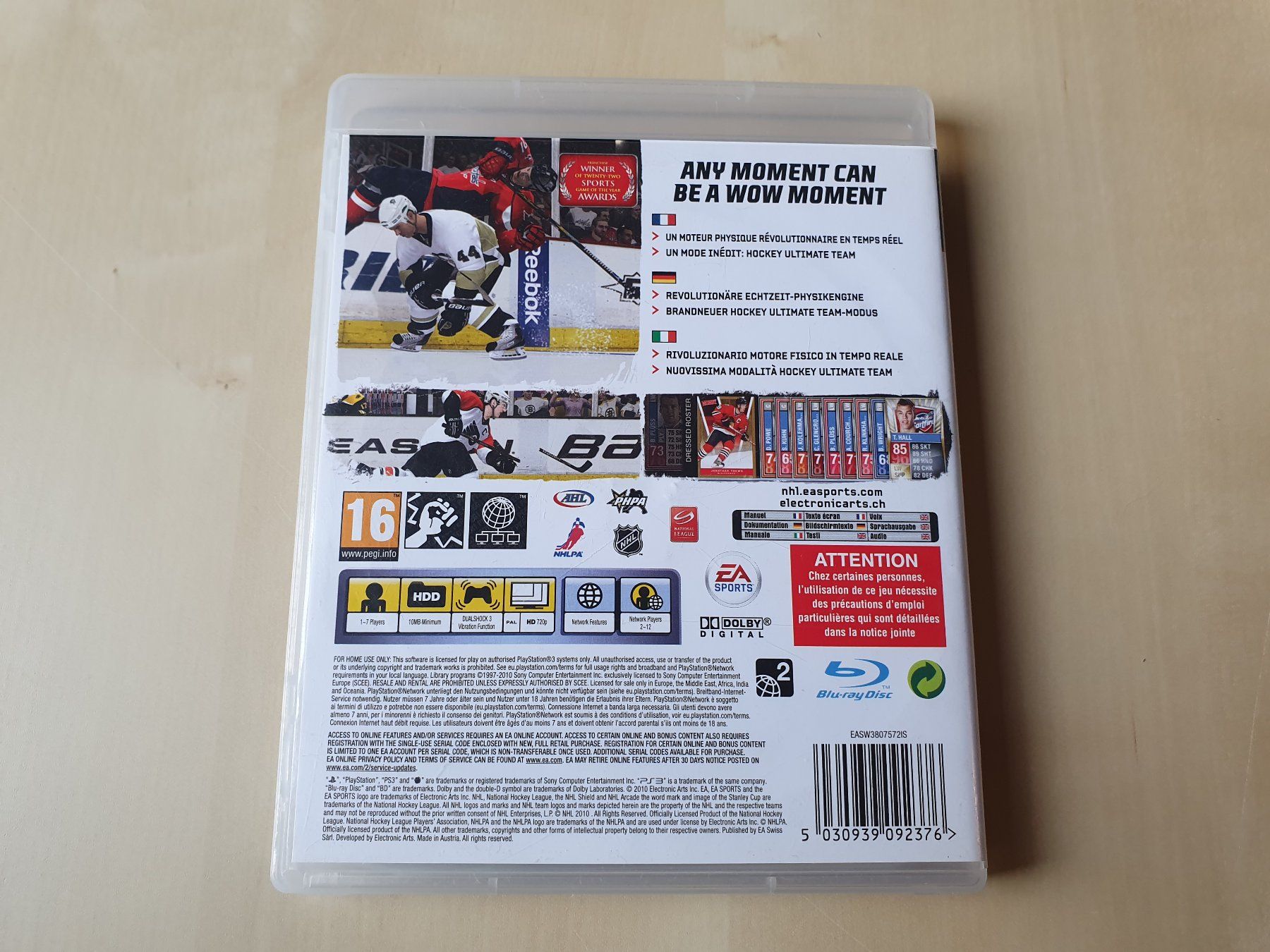 Sony Spiele: NHL 11 – Gebraucht aus Stansstad von collectorsshop 1