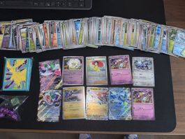 Pokémon Sammelkarten Normale, viele Holos und Promokarten