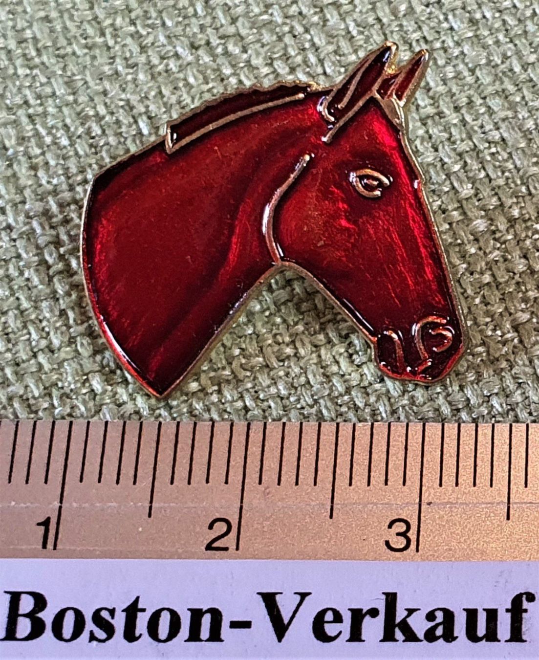 Placchette & Badge: C317 - Pin Pferdekopf Pferd Kopf Reiten – Usato da Reinach BL venduto da Boston-Verkauf 1