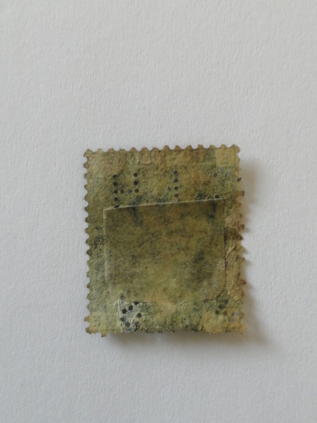 Tous les timbres: Two Pence Blue 1855, Perfin – D'occasion à Happerswil par tschergi 1