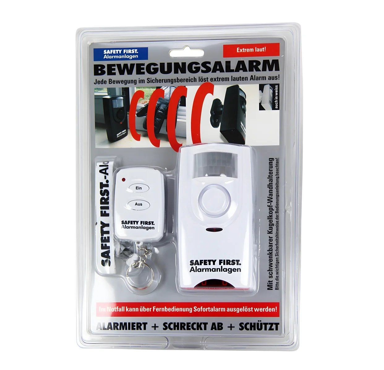 Sistemi d'allarme: Bewegungsalarm Premium Schwarz – Nuovo e nell'imballaggio originale da Jonschwil venduto da m_e_yv57 3