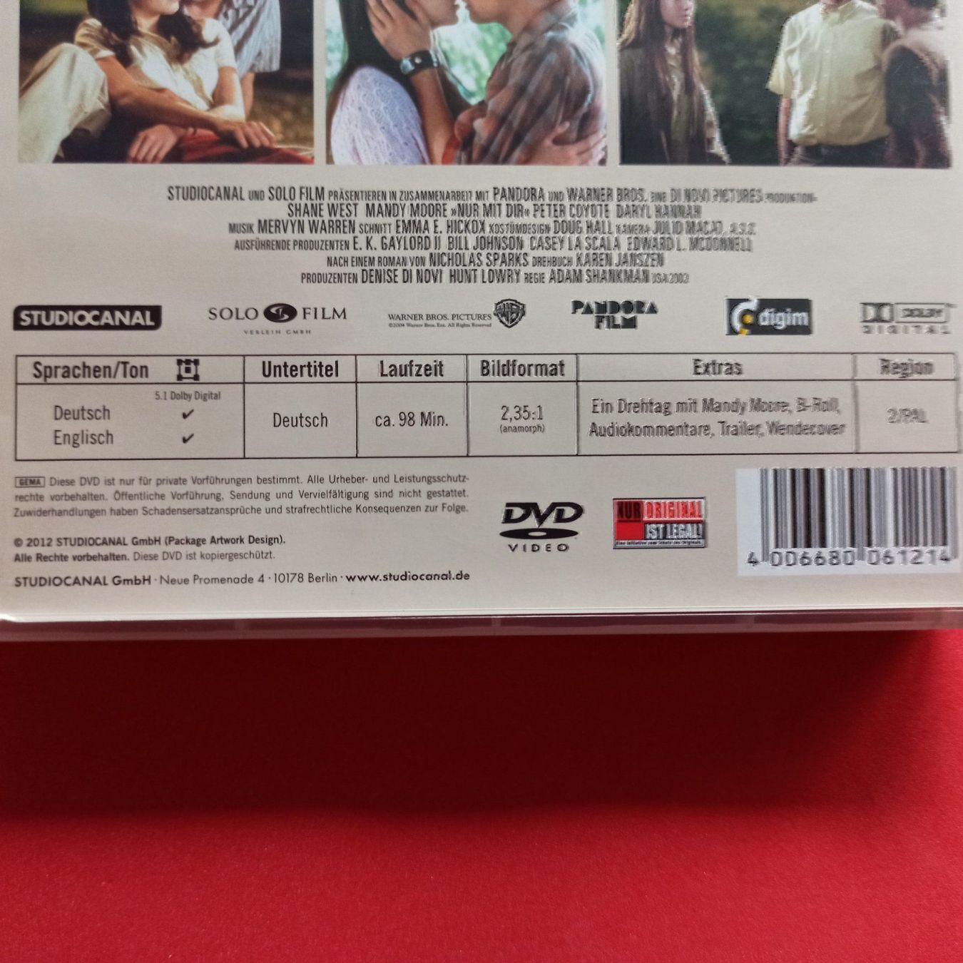 Tous les DVDs: Nur mit dir – D'occasion à Dübendorf par kb86_MOVIE 2