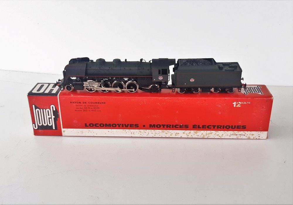 lastrun † 2ƒ Jouef SNCF 141 R 416 Dampflok grün 2) OVP (Gebraucht) in
