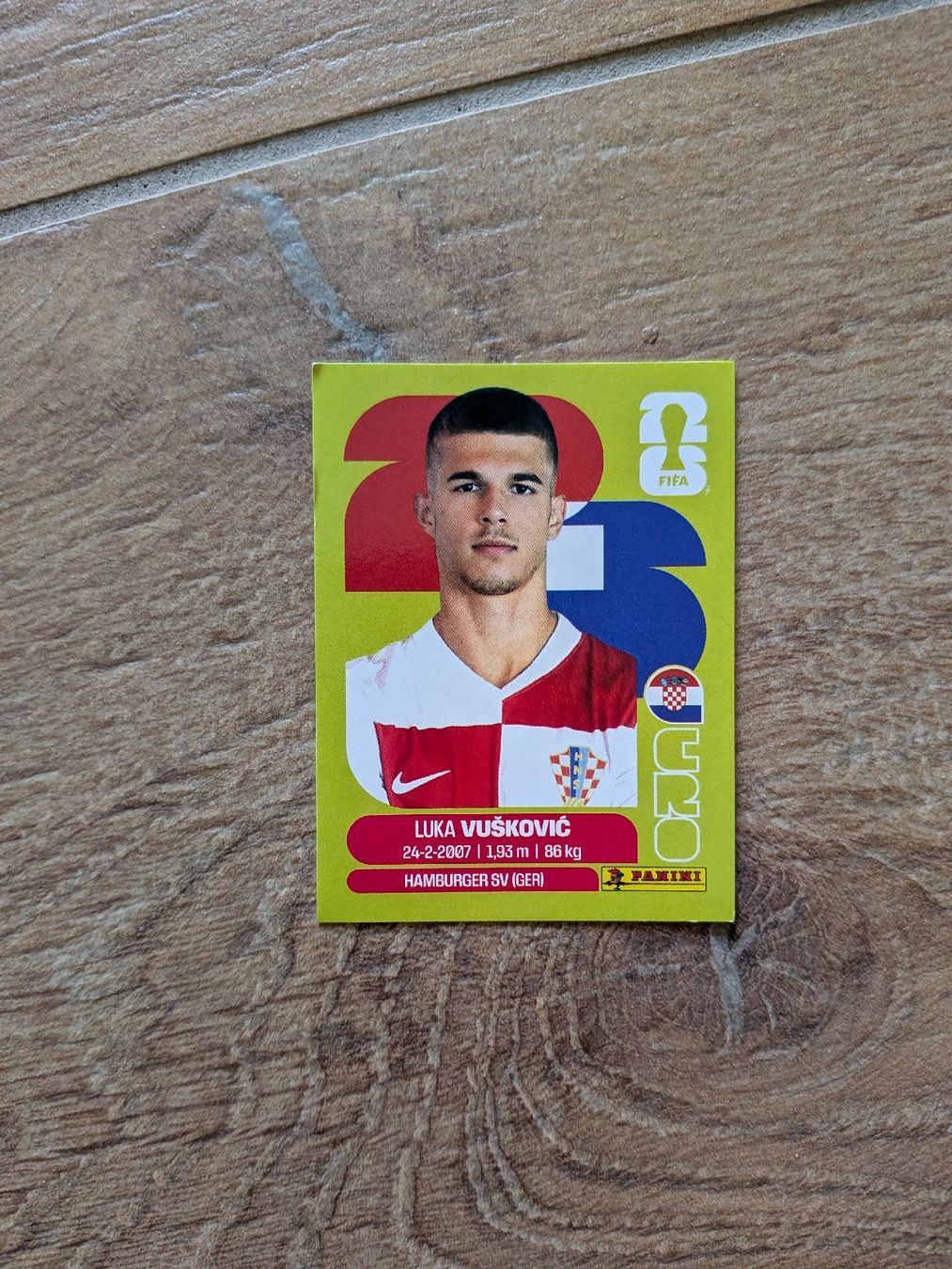 Panini Sammelbilder & Trading cards: Panini Bild CRO 6 – Gebraucht aus Eschenbach SG von SanFranciscoCalifornia