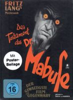 DVD: Das Testament des Dr. Mabuse (Regie: Fritz Lang) (OVP)