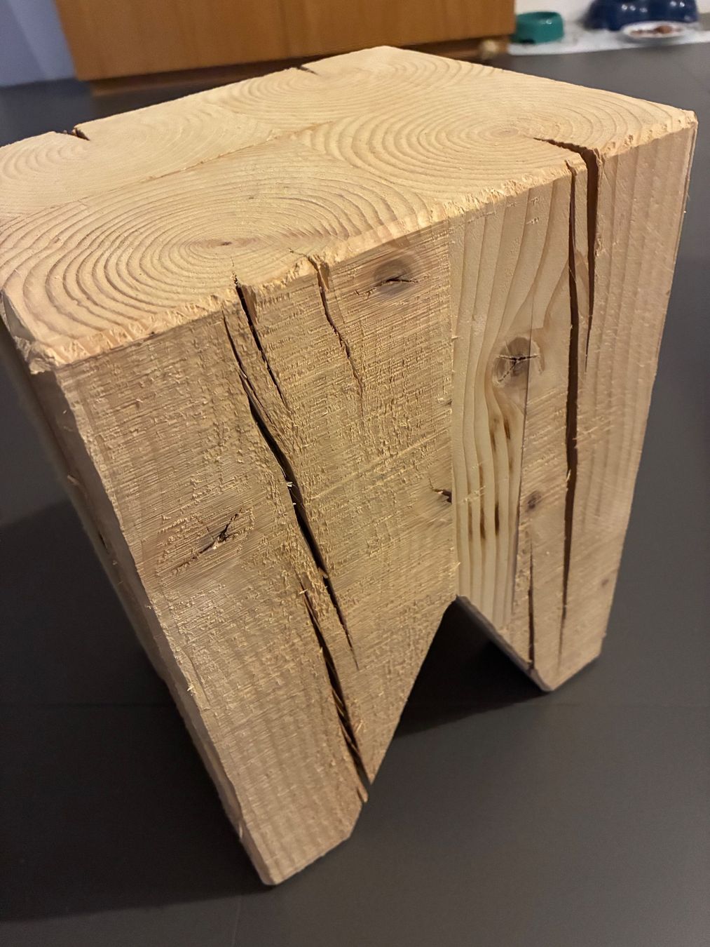 Holzartikel: Holzklotz – Neu und originalverpackt aus Vicosoprano von moikka 8