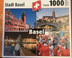 Puzzle Stadt Basel 1000 Teile Motiv Stadtansichten 