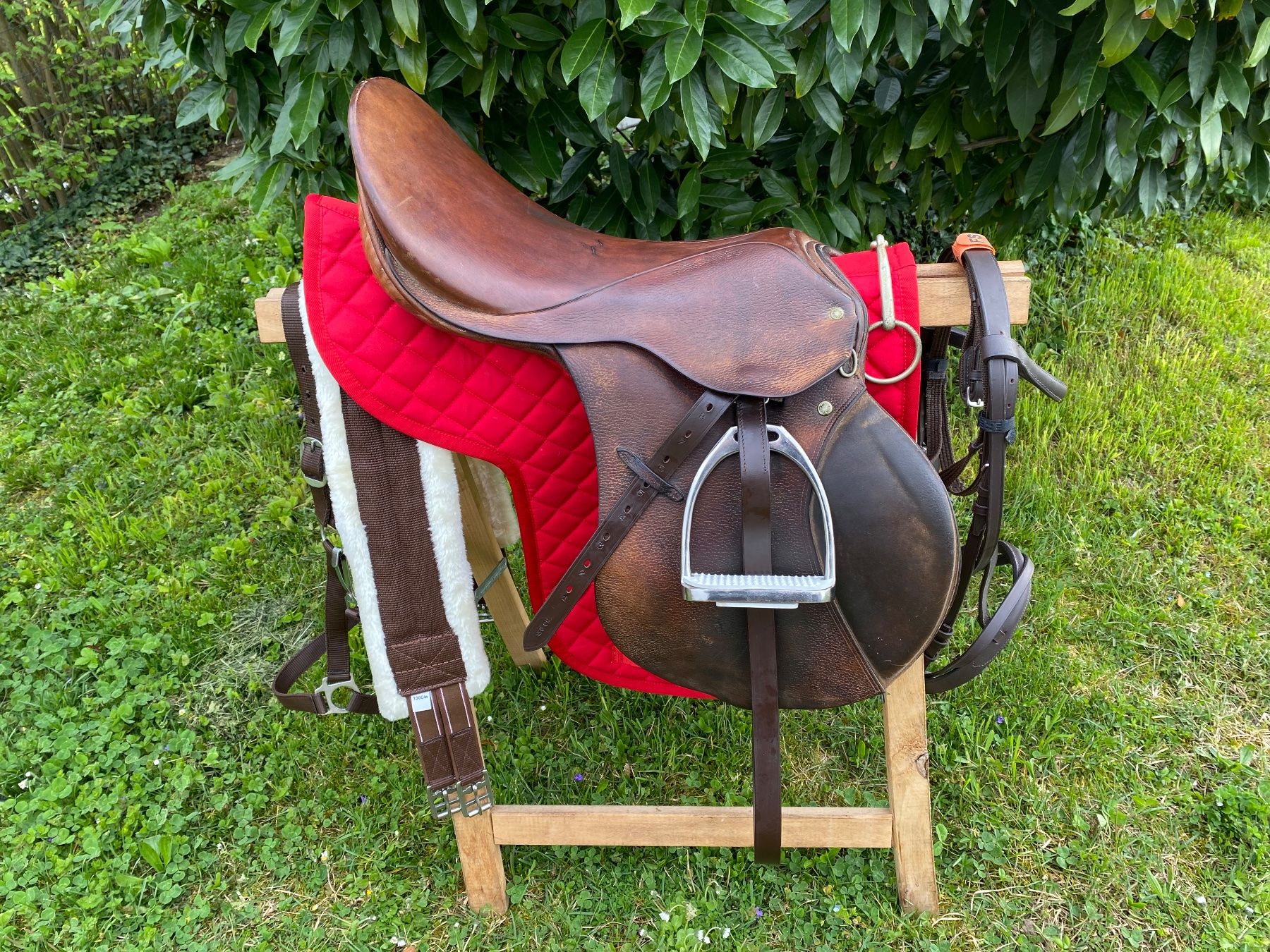 Selle & Accessori: schöner Vielseitigkeitssattel – Usato da Feldbach venduto da Fea1 3