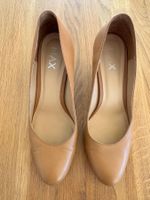 Elegante MAX Lederpumps, Gr. 39, hellbraun, guter Zustand