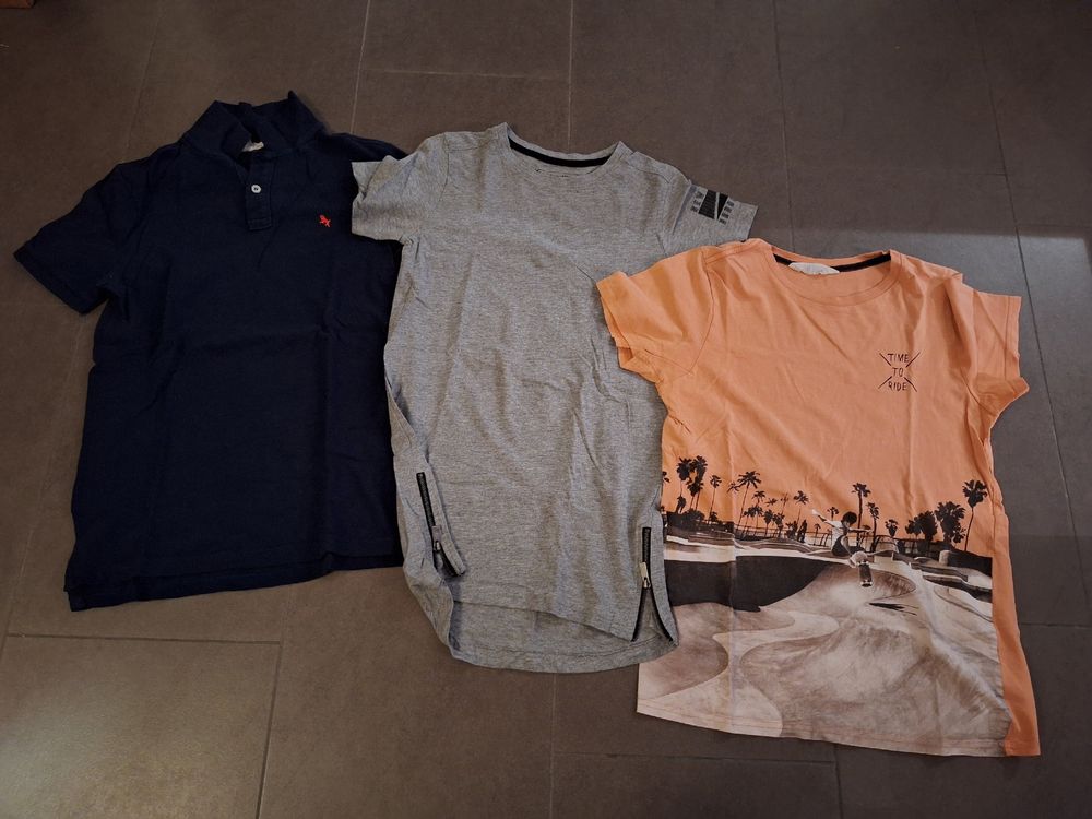 Ensembles coordonnés: 3 Jungen T-Shirts Gr. 144-152 Sommer – D'occasion à Brugg AG par ahauserd