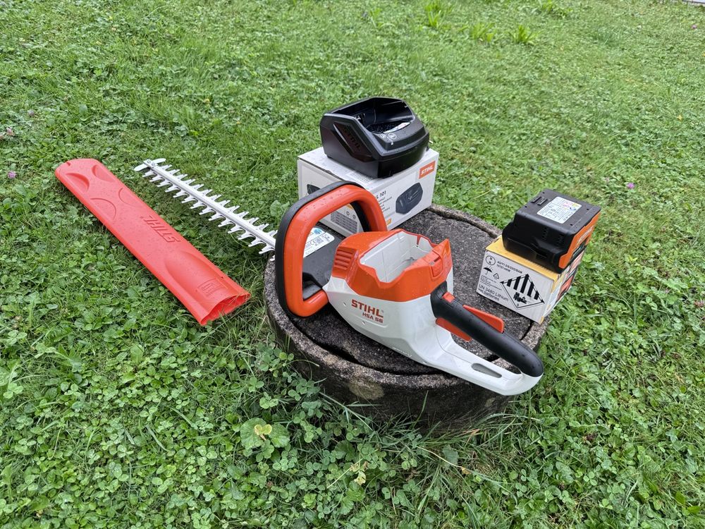 Neue Akku STIHL Heckenschere HSA 56, mit Akku und Ladegerät Kaufen