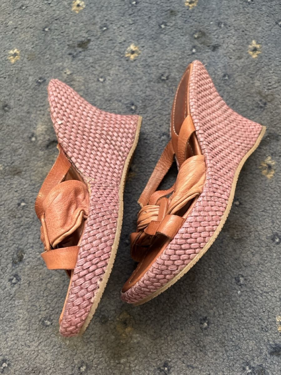 Scarpe da donna: Zarri Wedges Leder Y2K – Usato da Bern venduto da LoveVintageY2K