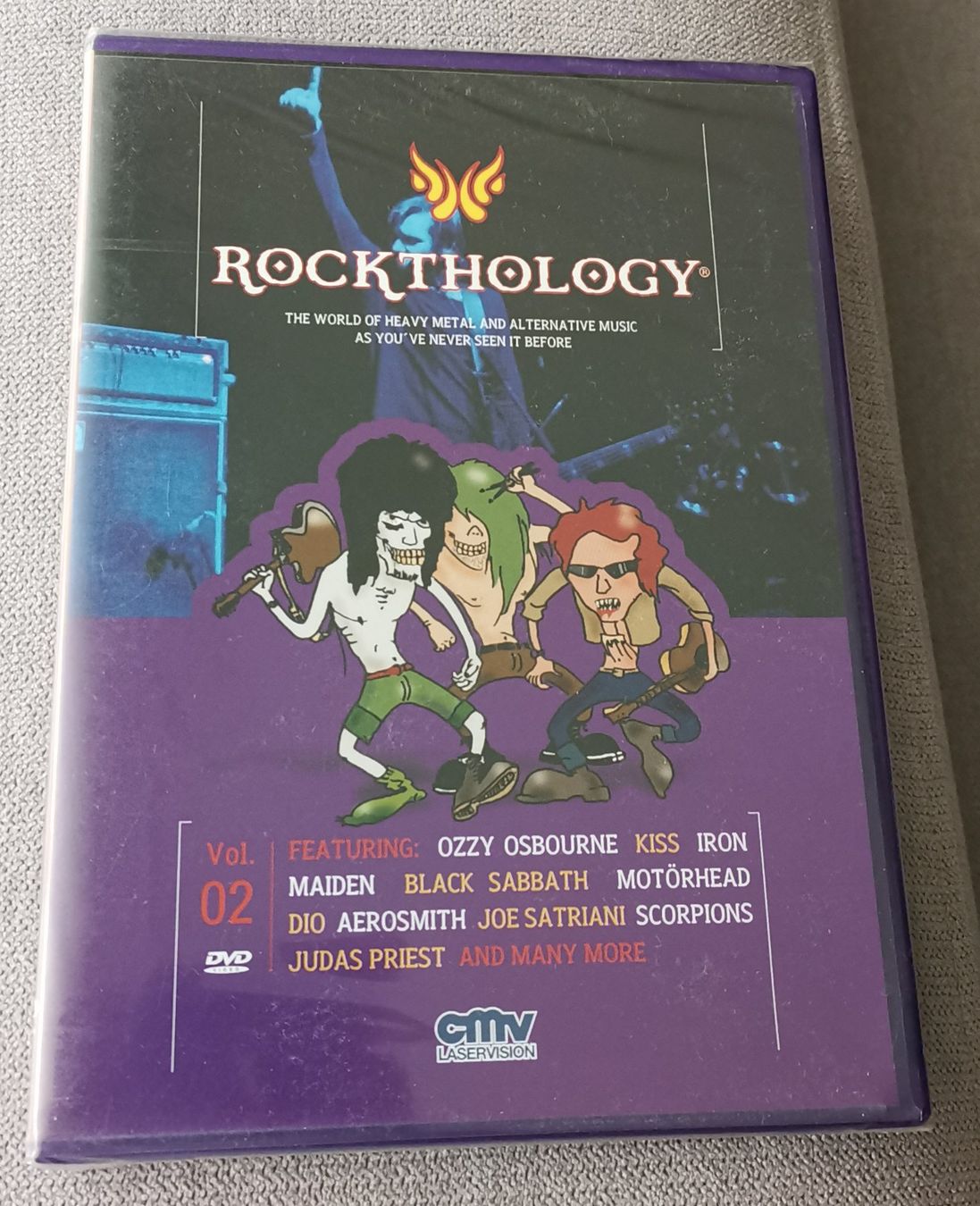 Alle DVDs: Rockthology Vol. 01 und Vol.02 - DVDs – Neu und originalverpackt aus Genève von Somethingwicked 2