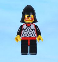 LEGO Minifigur Scale Mail - Red with Black Arms