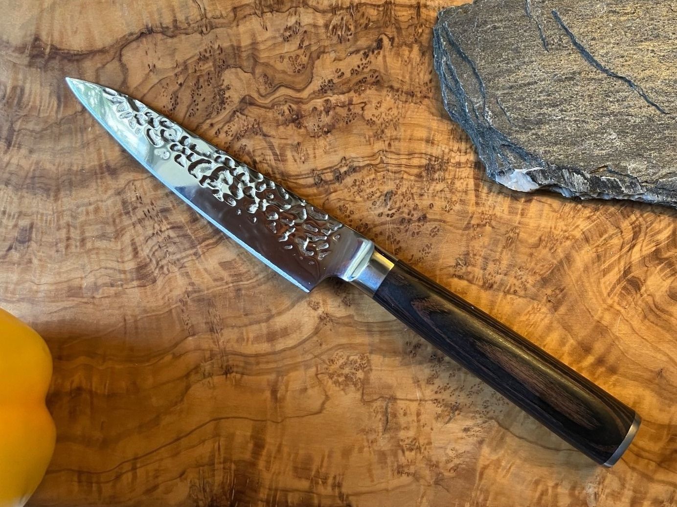 Coltelli da cucina: Japan Profi-Küchenmesser PETTY FORGE Handmande 120mm – Nuovo e nell'imballaggio originale da Illnau venduto da claud200