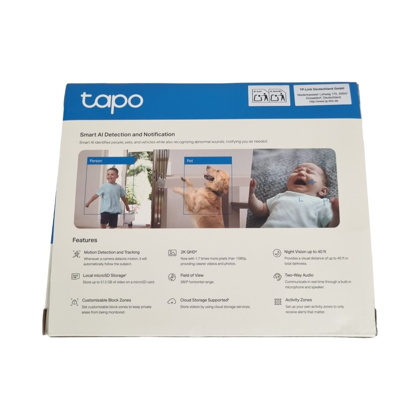 Videocamere: TAPO Home security Kamera – Nuovo (secondo la descrizione) da Wangen b. Olten venduto da Restwert_Wangen 2