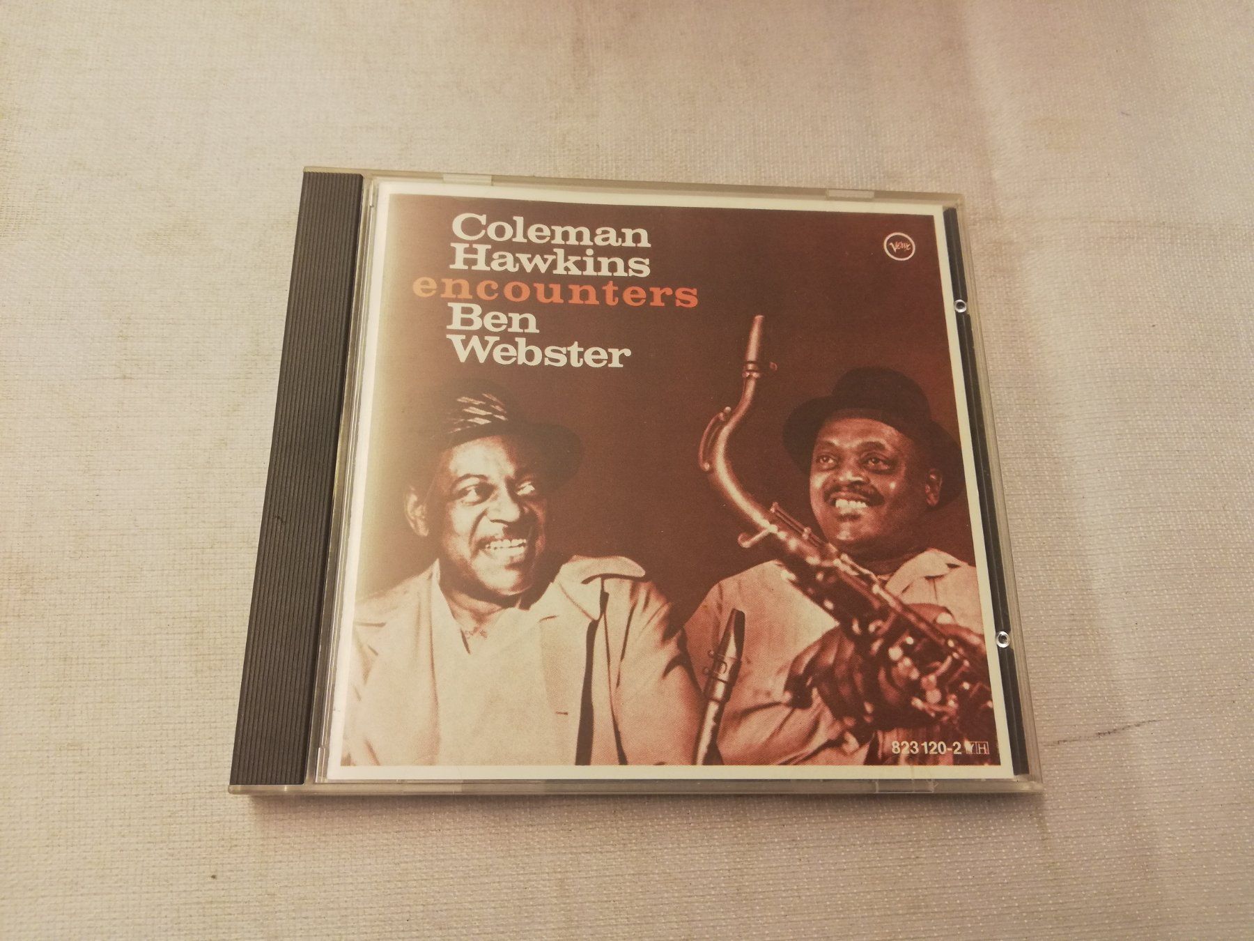 CD: COLEMAN HAWKINS ENCOUNTERS BEN WEBSTER – Usato da Bern venduto da Vinylsound.ch