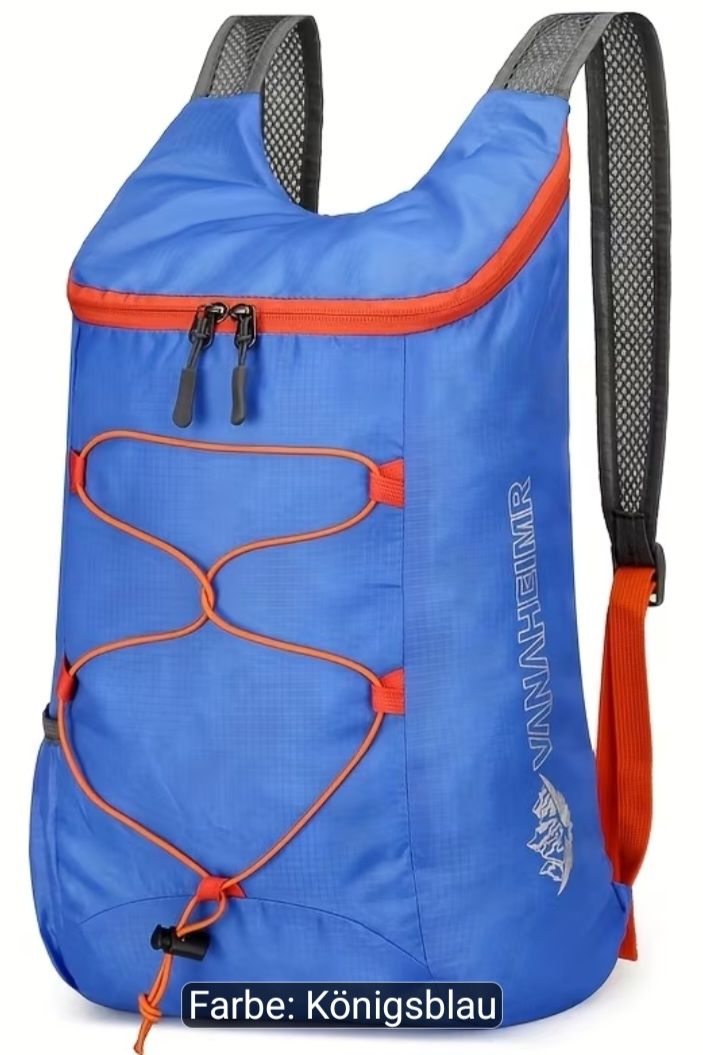 Zaini: Rucksack Freizeit Faltrucksack Wanderrucksack Reiserucksack – Nuovo e nell'imballaggio originale da Burgdorf venduto da Djidjo77 7