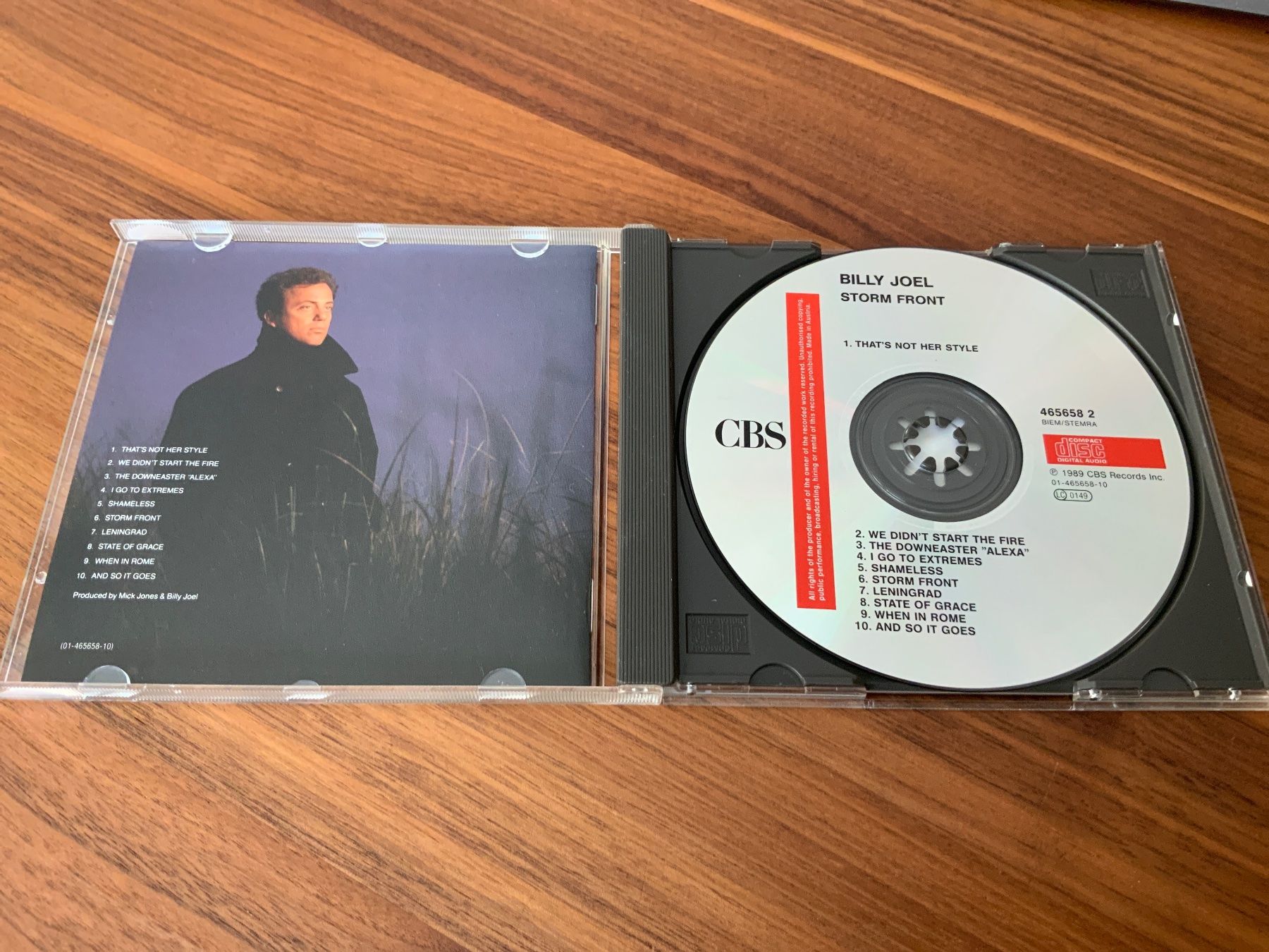 CD: Billy Joel Strom Front – Usato da Häusernmoos venduto da BarBer_1 2