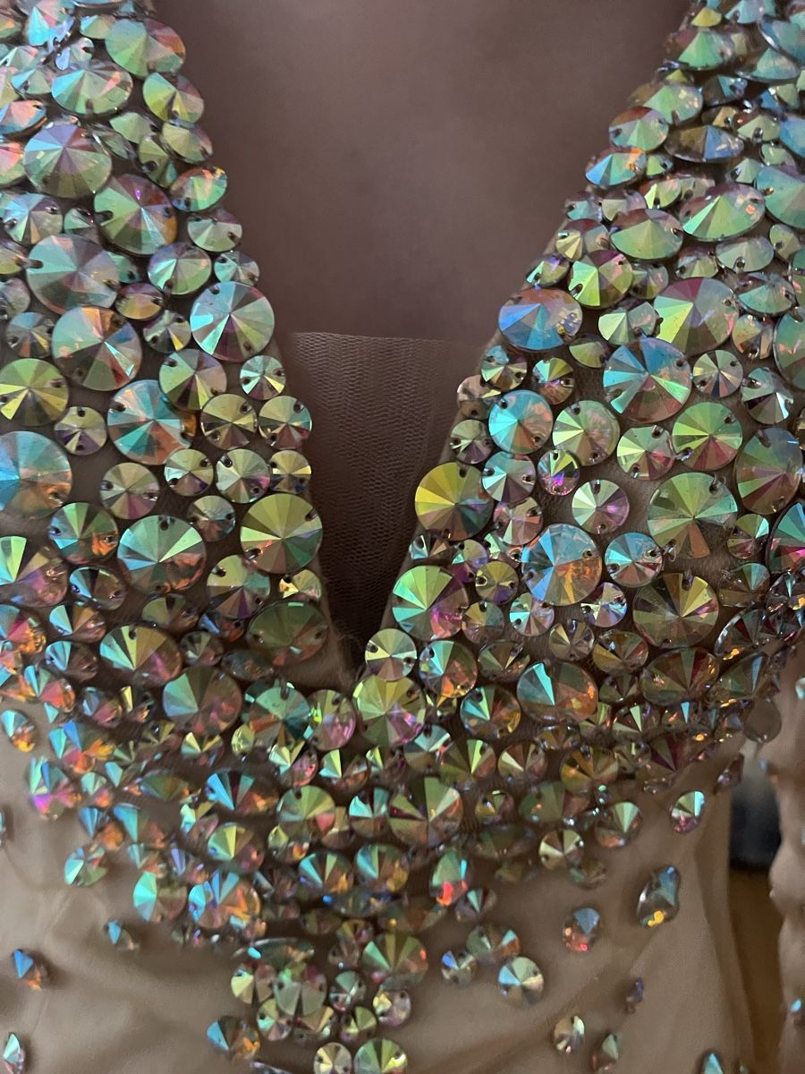 Kleider: Kleid Glitzerndes Cocktailkleid mit Strass Gr. S – Gebraucht aus Rüschlikon von Lajniii 1