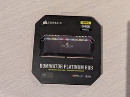 Corsair Dominator Platinum RGB 2x32GB 6600MHZ DDR5
