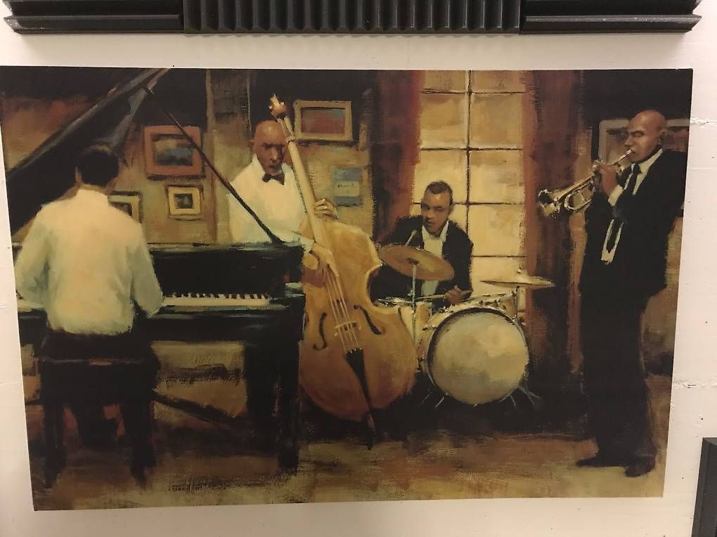 Foto & Immagini: Jazz Bild Kunstdruck auf Leinwand – Usato da Wängi venduto da ts7670