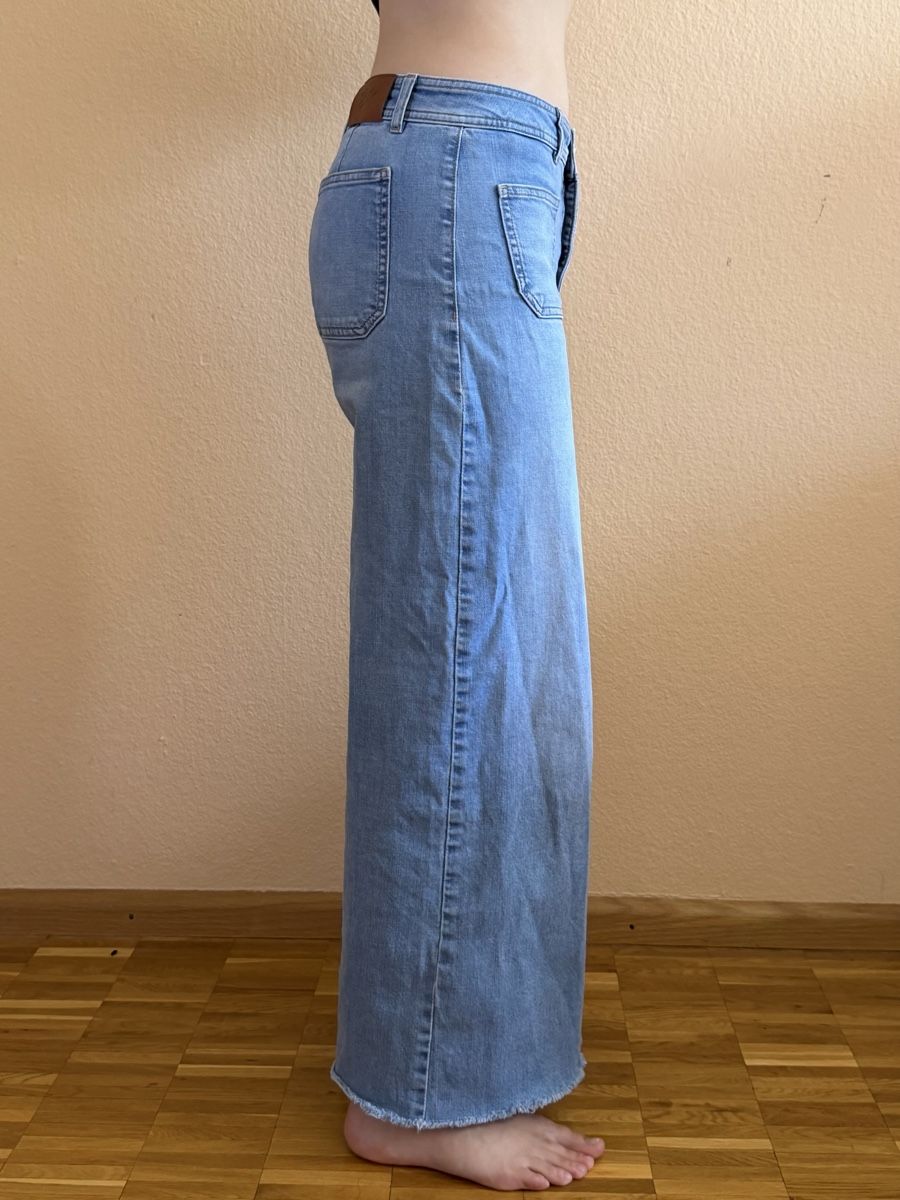 Benetton Jeans: BENETTON WIDE-LEG JEANS S-M – Nuovo (secondo la descrizione) da Puplinge venduto da yav_9r9f 2