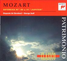George Szell MOZART SIFONIAS JUPITER Cleveland Orchestra CD