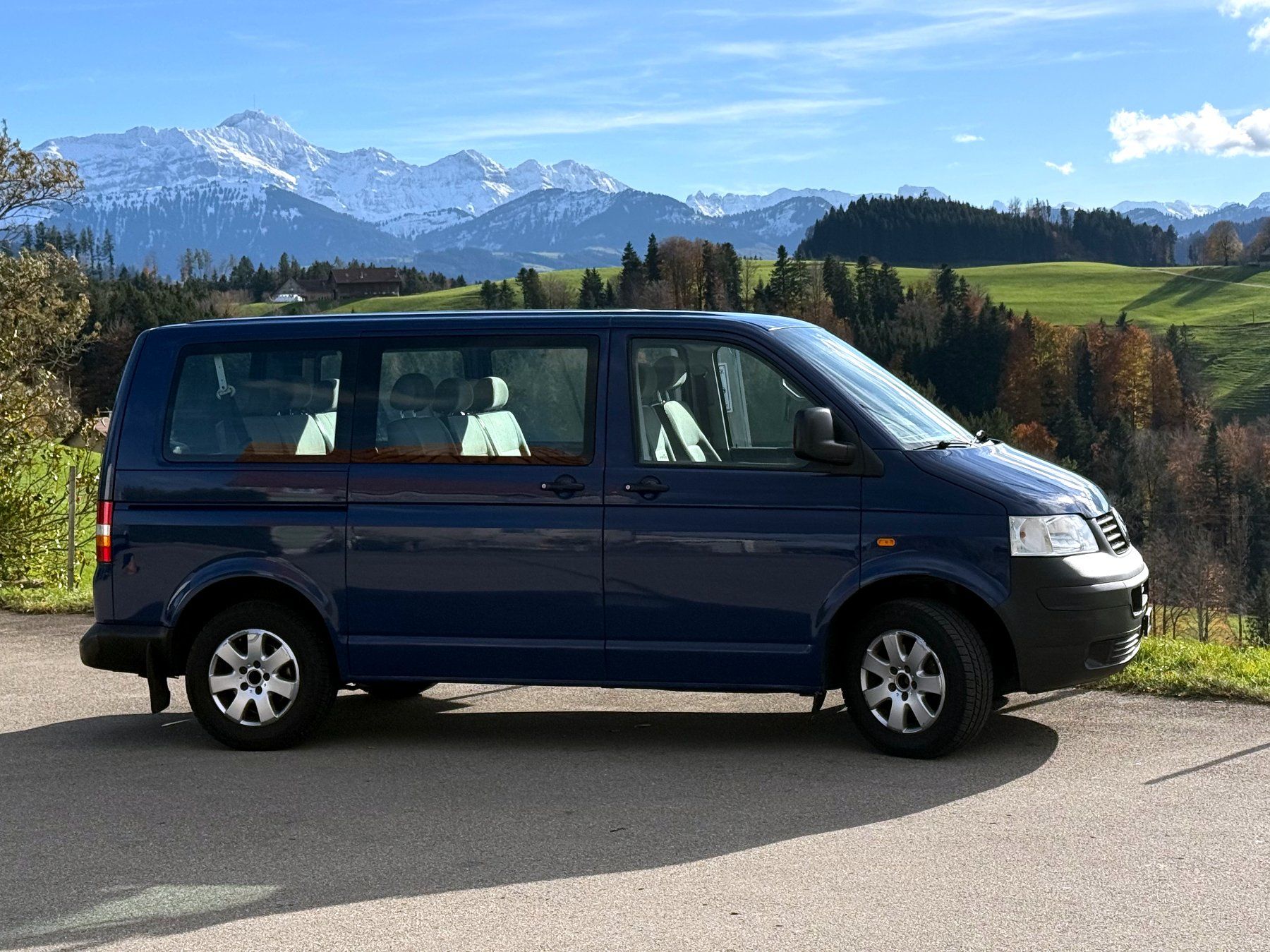 VW Automobili: VW T5 1.9 TDI mit neun Plätzen – Usato da Herisau venduto da huberfensterherisau 1
