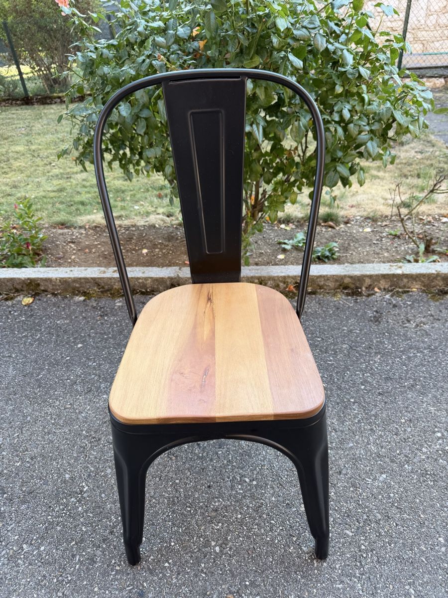 Stühle: Chaise style industriel neuve .  – Neu und originalverpackt aus Dombresson von feline_ne