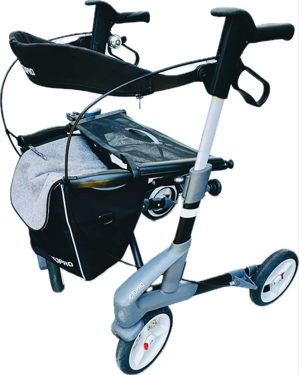 Ausili per la deambulazione: Rollator Topro Troja 5G Premium "S" schwarz – Usato da Leimbach TG venduto da Thurgi_Doro 2