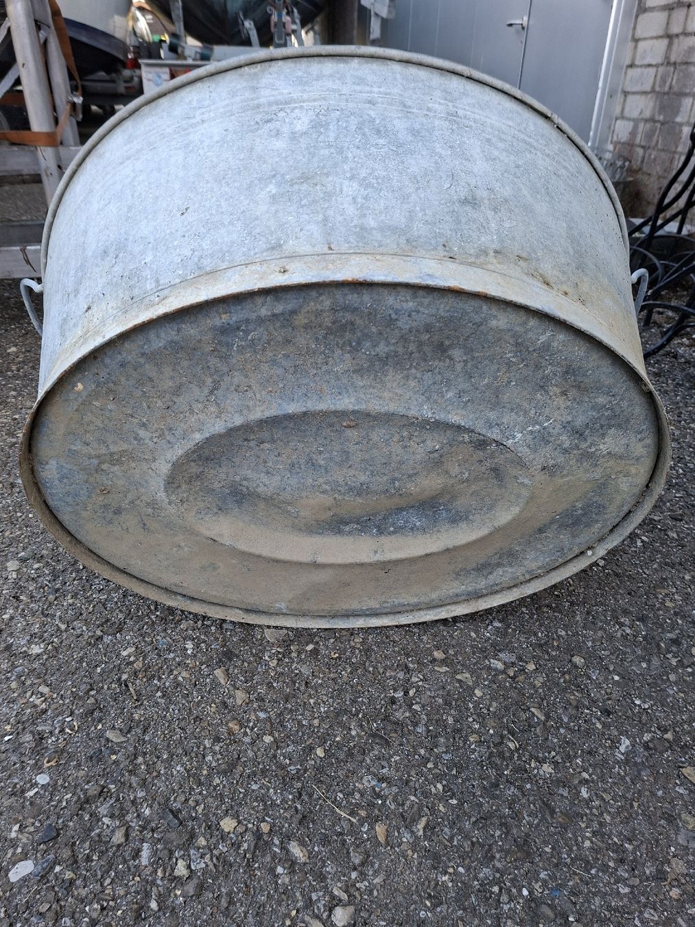 Autres décorations pour le jardin: Zinkwanne oval extra Gross – D'occasion à Erlach par silvia3235 4
