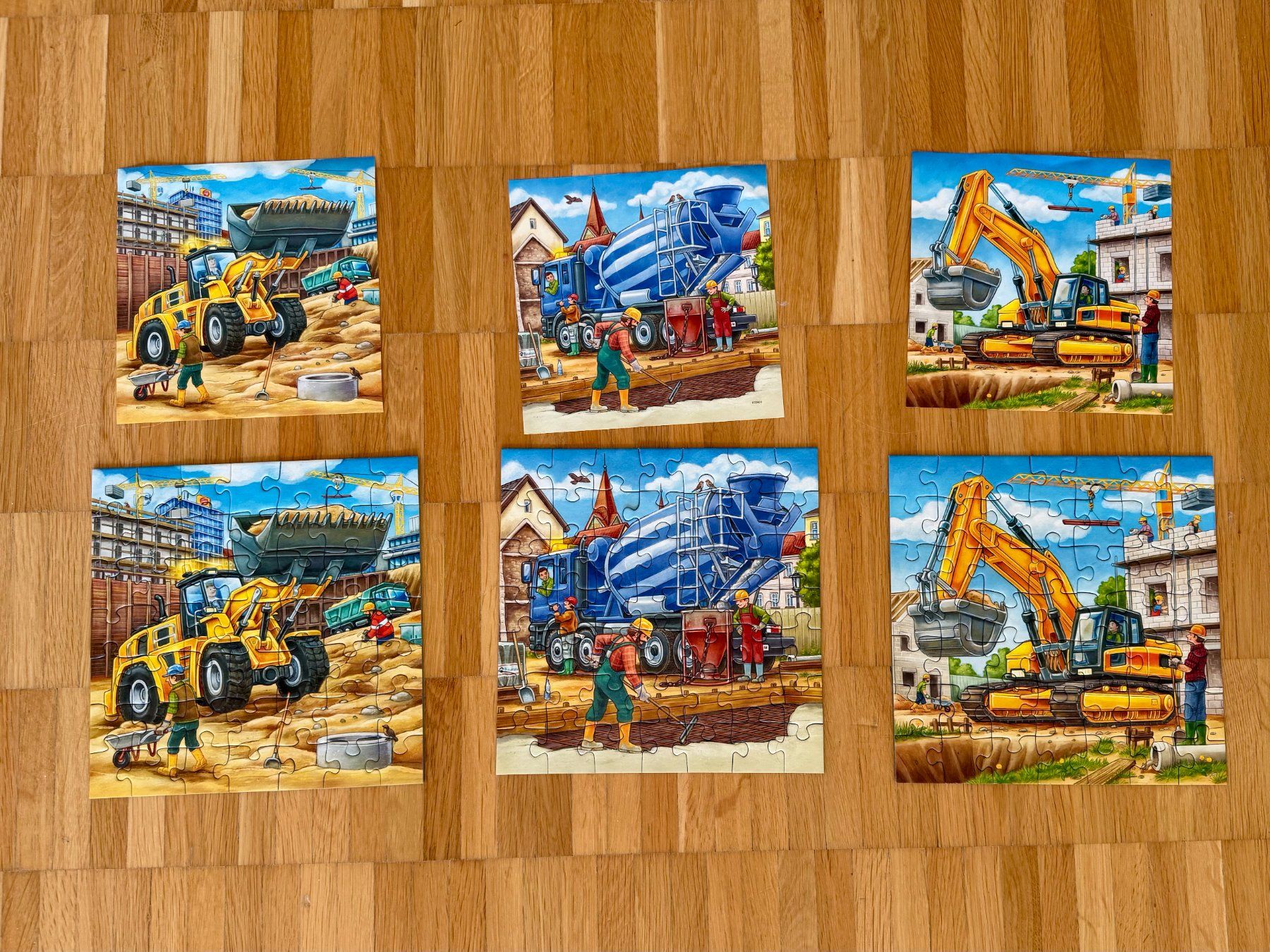 Ravensburger Puzzle: Ravensburger Puzzle-Set 5+ (2er Boxen / 6x49 Teile) – Usato da Glattpark(Opfikon) venduto da adr_m8nc 1