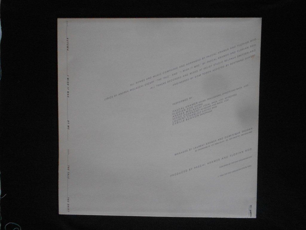 Vinyles: THE END  -  FIRST – D'occasion à Bex par Giorgiob 1