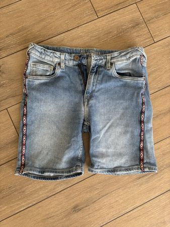 152-162_Pepe Jeans Denim Shorts, Adjustable Waist