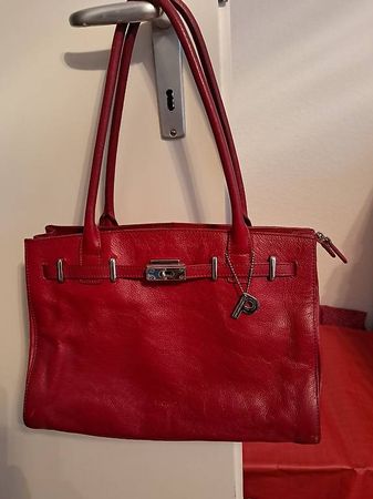 Ledertasche PICARD, Rot