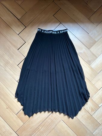THE KOOPLES - Plisseerock schwarz XS