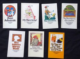 7x insel taschenbuch für kinder: Grosse Kunst im Kleinformat